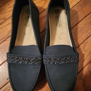 Harrods Black Loafers for Women
